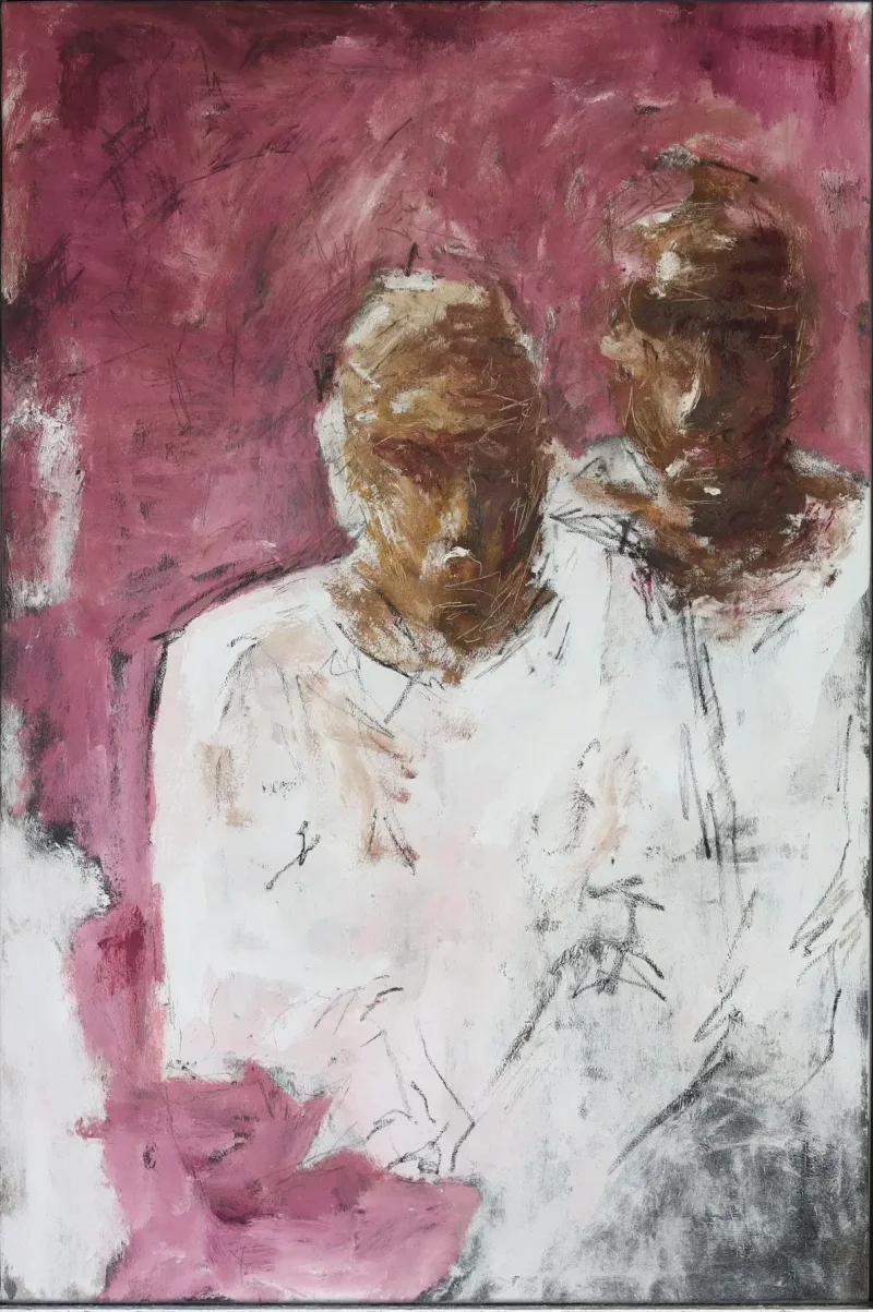 Brother, an oil painting