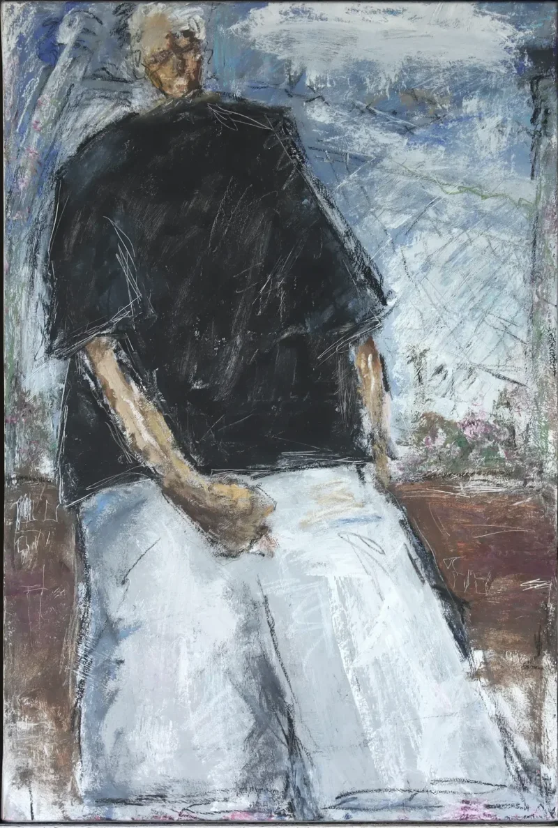 Finally commiting to something, an oil painting